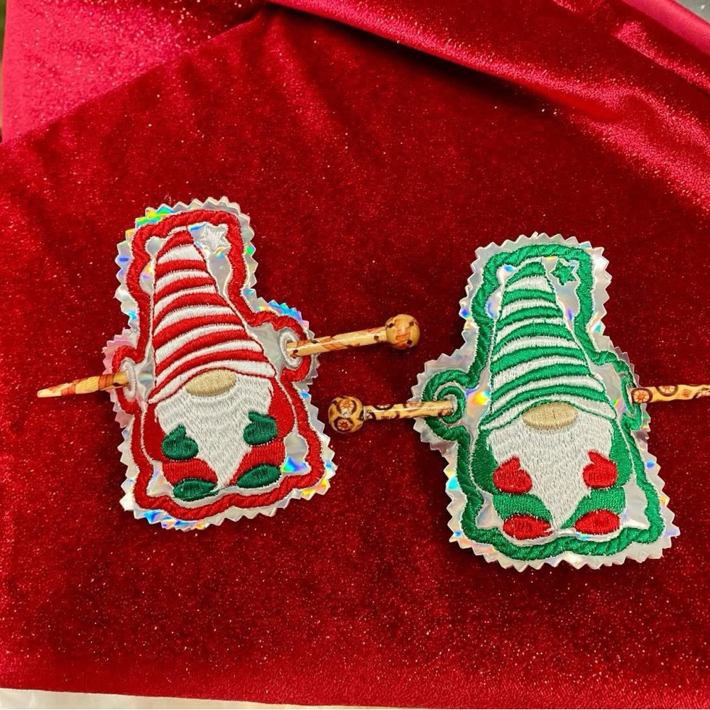 Gnome Bun Covers.  New Made In My Studio